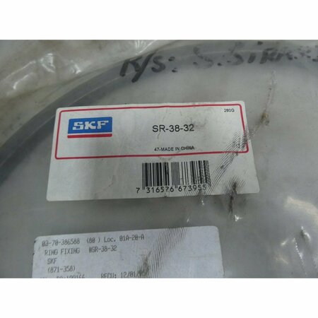 Skf MOUNTED SPLIT PILLOW BLOCK BEARING PARTS AND ACCESSORY SR-38-32
